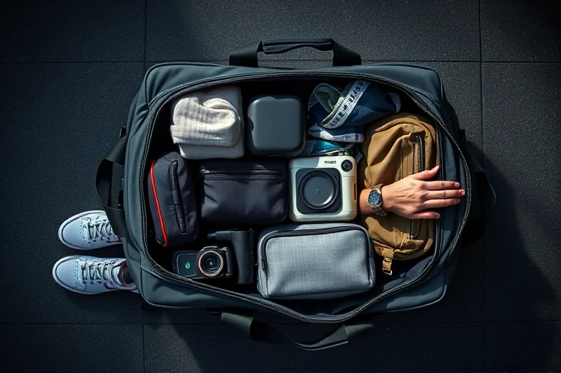 budget family travel packing gear examples — Budget Family Travel Packing Gear Examples (the finished result)