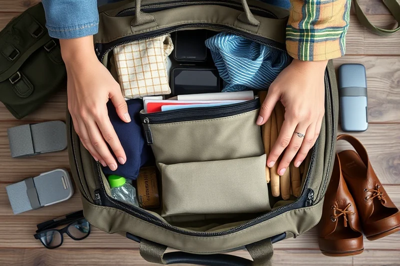 budget family travel packing ideas — Budget Family Travel Packing Ideas (the finished result)