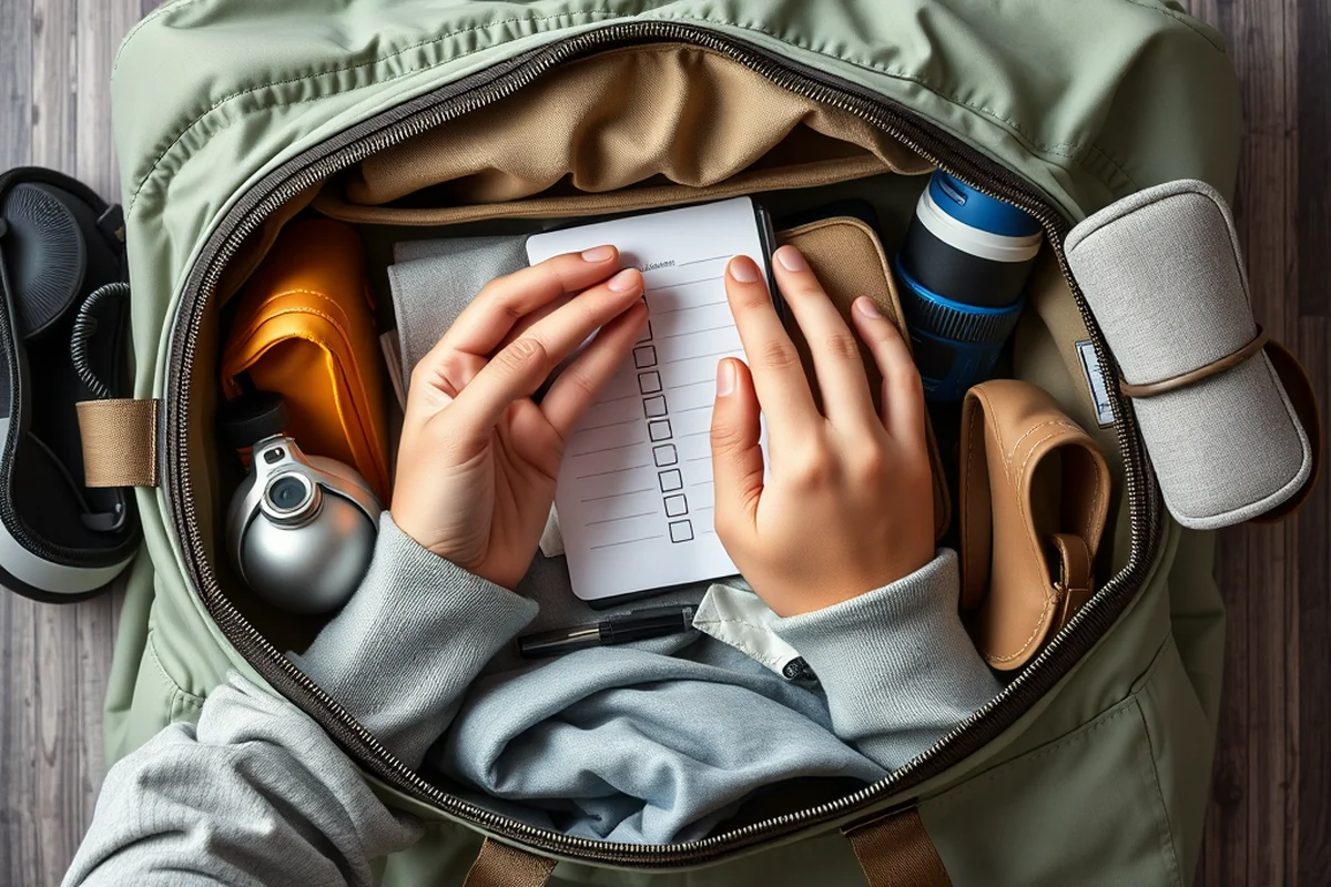 budget family travel with checklist — Budget Family Travel With Checklist (the finished result)
