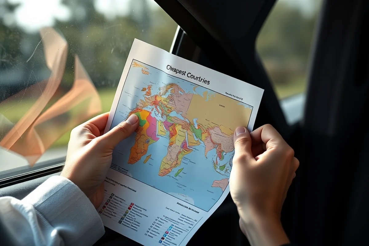 cheapest countries visit — Cheapest Countries Visit (step by step)